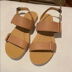Teva brown leather sandals size 7.5